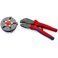 KNIPEX 97 33 MultiCrimp® Lisovací kleště s výměnným zásobníkem