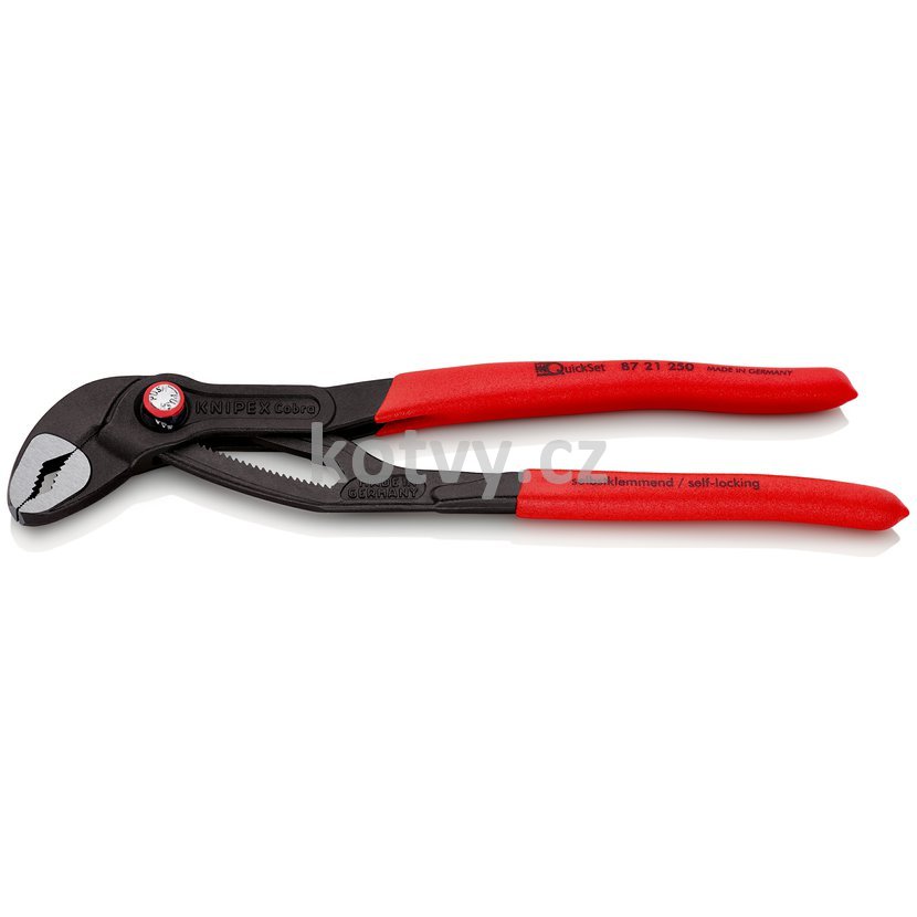 Knipex Alligator® Waterpomptang geïsoleerd met meer-componentengrepen, VDE-gekeurd verchroomd Knipex Alligator® Waterpomptang geïsoleerd met meer-componentengrepen, VDE-gekeurd verchroomd