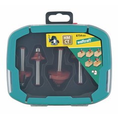 Wolfcraft Sada profilových fréz HM 5ks 8754000