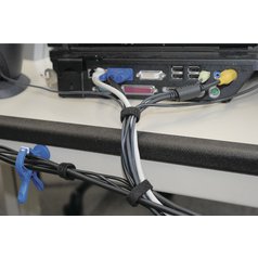 Ukázka použití upínací pásky černé