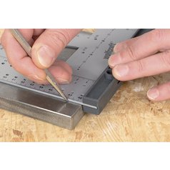 Použití rýsovací jehly wolfcraft 7985010