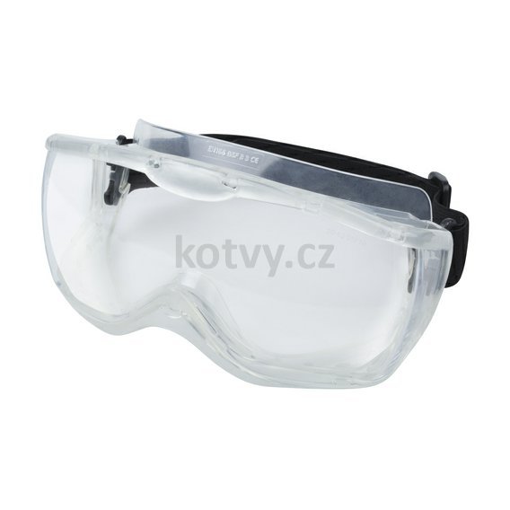 Wolfcraft Ochranné brýle s těsnicí chlopní 4904000