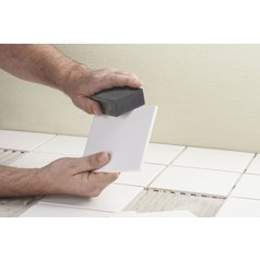 Wolcraft brusný blok K120 90x55mm 2887000 ukázka použití