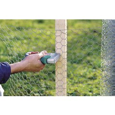 Wolfcraft Ruční sponkovačka tacocraft ukázka použití