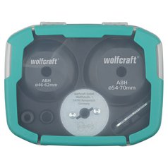 Wolfcraft Sada pomůcek pro zvětšování otvorů 5953000