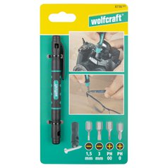 Wolfcraft Šroubovák Mikro Bit Pen 8736000