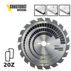 Pilový kotouč Construct Wood 300x30x3,2mm;20