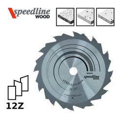 Pilový kotouč Speedline Wood 160x16x2,2mm,12