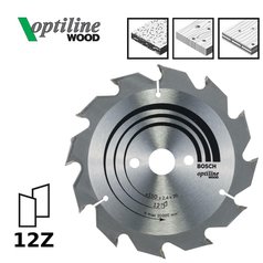 Pilový kotouč Optiline Wood 150x20/16x2,4mm,12