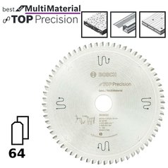 Pilový kotouč do okružních pil Top Precision Best for Multi Material 216x30x2,3mm,64