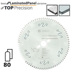 Pilový kotouč do okružních pil Top Precision Best for Laminated Panel Abrasive 250x30x3,2mm,80