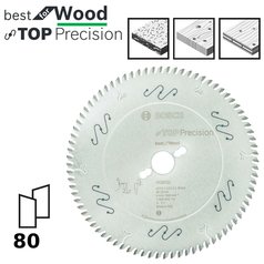 Pilový kotouč do okružních pil Top Precision Best for Wood 250x30x3,2mm,80