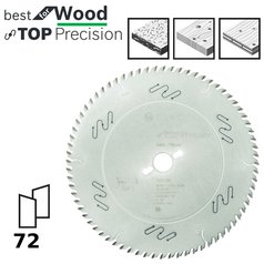 Pilový kotouč do okružních pil Top Precision Best for Wood 300x30x3,2mm,72