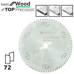 Pilový kotouč do okružních pil Top Precision Best for Wood 315x30x3,2mm,72