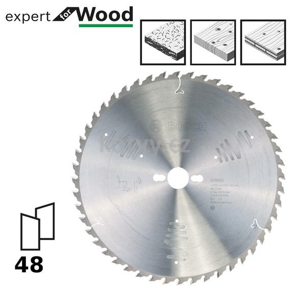 Pilový kotouč Expert for Wood 300x30x3,2mm,48