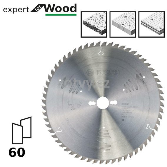 Pilový kotouč Expert for Wood 300x30x3,2mm,60