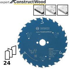 Pilový kotouč Expert for Construct Wood 160x20x2,0mm,24