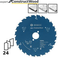 Pilový kotouč Expert for Construct Wood 190x30x2,0mm,24