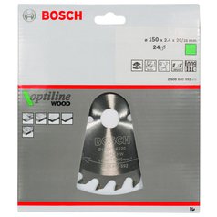 Pilový kotouč Optiline Wood 150x20/16x2,4mm,24