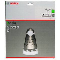 Pilový kotouč Optiline Wood 200x30x2,8mm,24