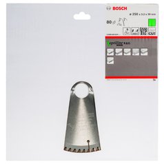 Pilový kotouč Optiline Wood 250x30x3,2mm,80