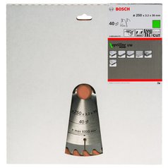 Pilový kotouč Optiline Wood 250x30x3,2mm,40