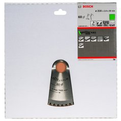 Pilový kotouč Optiline Wood 216x30x2,0mm,60