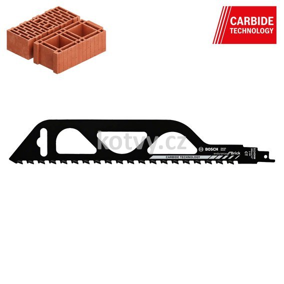 Plátek do ocasky na cihly  S 1243 HM