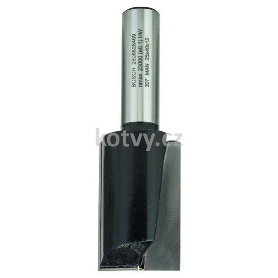 Drážkovací fréza 12 mm, D1 25 mm, L 40 mm, G 81 mm