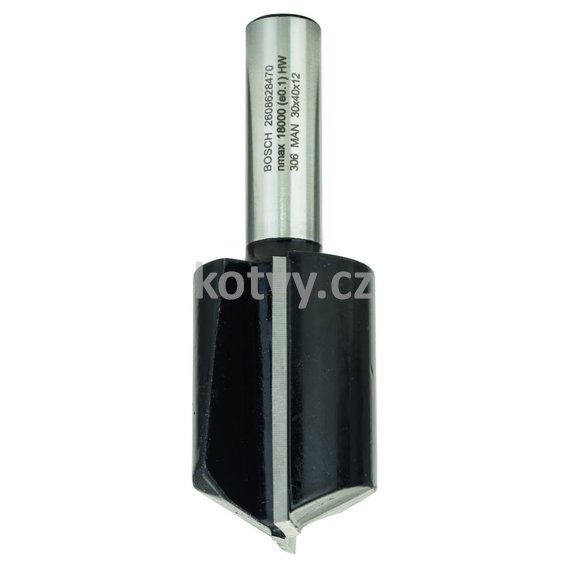 Drážkovací fréza 12 mm, D1 30 mm, L 40 mm, G 81 mm