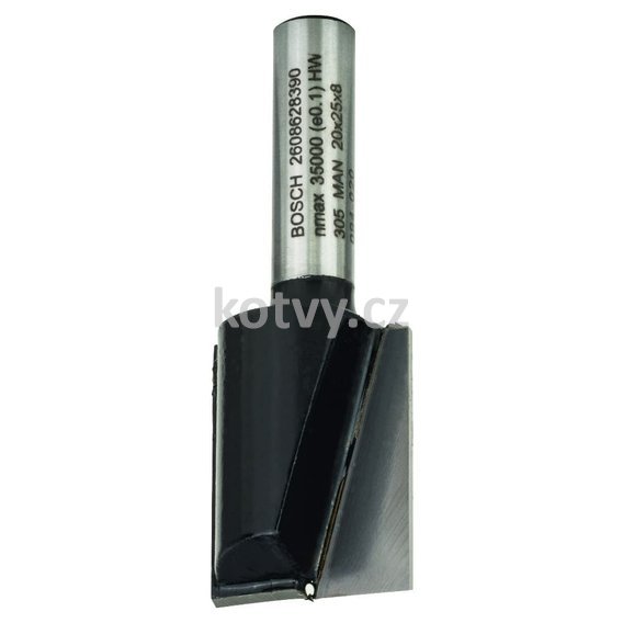 Drážkovací fréza 8 mm, D1 20 mm, L 25 mm, G 56 mm