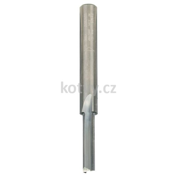 Drážkovací fréza, tvrdokov 8 mm, D1 6 mm, L 25,4 mm, G 76 mm