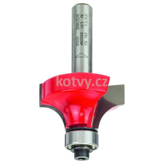 Zaoblovací fréza 8 mm, D 31,75 mm, R1 9,5 mm, L 18 mm, G 60 mm