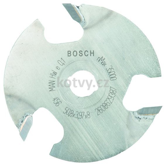 Kotoučová fréza 8 mm, D1 50,8 mm, L 4 mm, G 8 mm