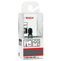 Žlábkovací fréza 8 mm, R1 4 mm, D 8 mm, L 9,2 mm, G 40 mm