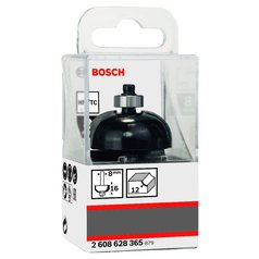 Žlábkovací fréza 8 mm, R1 12 mm, D 36,7 mm, L 16 mm, G 58 mm