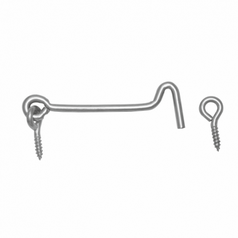 ZHK 60 Háček s očkem k zašroubování 60 mm Zn