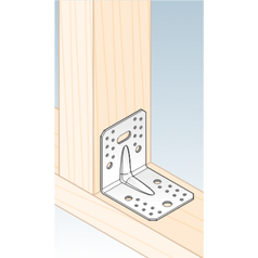 Použití KP21 - úhelníku s prolisem 105x105x90x2,5 mm