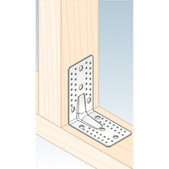 Použití KP7 - úhelníku s prolisem 145x145x90x2,5 mm