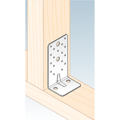 Použití KP8 - úhelníku s prolisem 145x70x90x2,5 mm