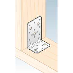 Použití KPK 12 - úhelníku s prolisem 95x53x75x2,5 mm