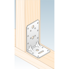 Použití KPK 22 - úhelníku s prolisem 95x65x65x2,5 mm