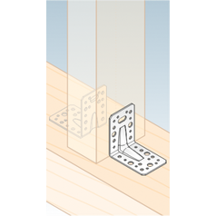 Použití KPL11 - úhelník s prolisem 90x90x65x2,0 mm