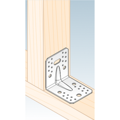 Použití KPL21 - úhelníku s prolisem 105x105x90x2,0 mm