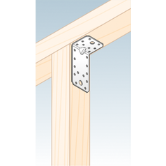 Použití KPL3 - úhelníku s prolisem 90x50x55x2,0 mm