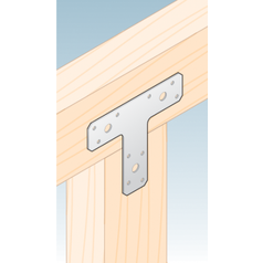 Použití KT1 - spojky typu "T" 70x50x16x2,0 mm