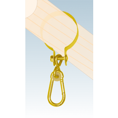 Použití MHO 80 uchycení houpačky s kruhovou objímkou 80 mm