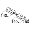 Rozměry NT60 napínače montážní pásky