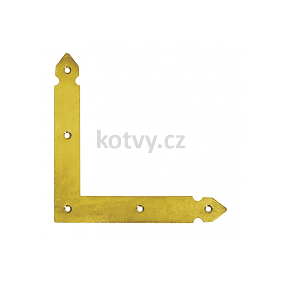 NAO 1 rohovník dekorativní 150x150x25x2,5 mm