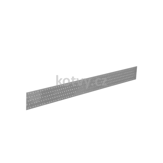 PP94 - destička perforovaná 100x1200x2,0 mm